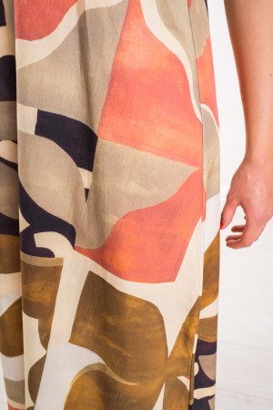 Sleeveless Mondrian Dress with Geometric Print Sleeveless Mondrian Dress with Geometric Print Sleeveless Mondrian Dress with ...