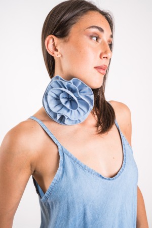 Pink Denim Dress Pink Denim Dress Rose Denim Dress