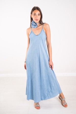 Rosa Denimkleid Rosa Denim Kleid Rose Denim Kleid