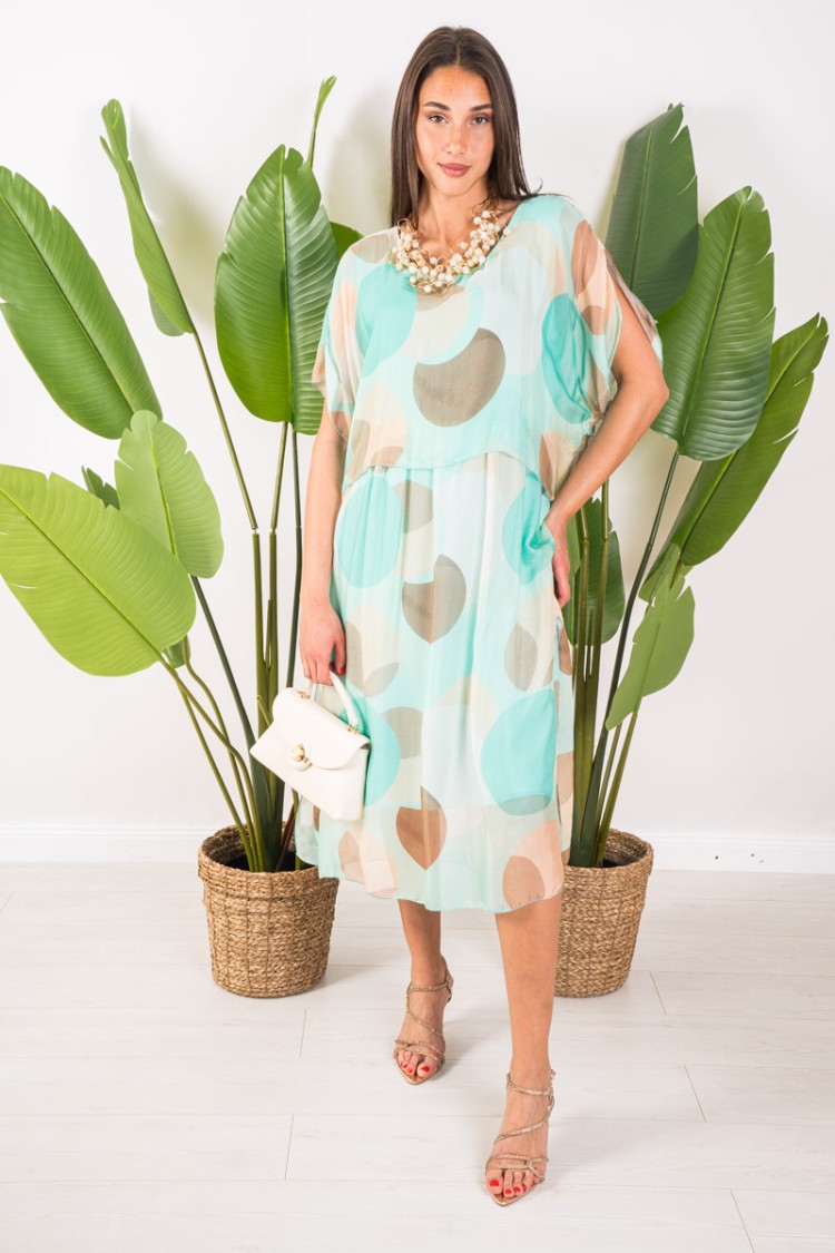Elodie dress geometric fantasy dress Elodie fantasy geometric dress Elodie geometric pattern
