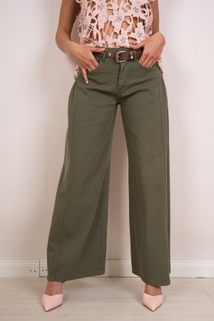 pantalone ariel con cinta con strass  pantalone ariel con cinta con strass  pantalone ariel con cinta con strass