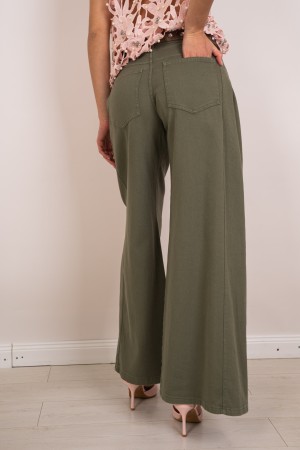 pantalone ariel con cinta con strass  pantalone ariel con cinta con strass  pantalone ariel con cinta con strass