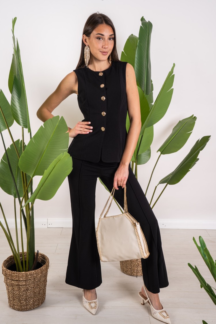 coordinated Sofia Vest And Basic Trousers Coordinated Sofia Vest And Basic Trousers Coordinated Sofia Vest And Basic Trousers