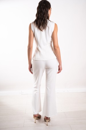 el chaleco coordinado de Sofia y los pantalones básicos coordinaron el chaleco de sofia y los pantalones básicos coordinados a S