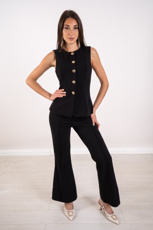 coordinated Sofia Vest And Basic Trousers Coordinated Sofia Vest And Basic Trousers Coordinated Sofia Vest And Basic Trousers