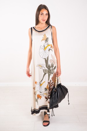 Soraya Kleid Fantasy Floral Floral Glayed Soraya Fantasy Fantasy Flared Soraya Dress Fantasy Floral aromatisiert
