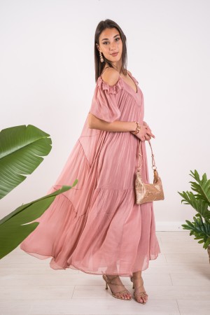 cinderella-Kleid in Seidenkleid Cinderella in Seidenkleid in Seide