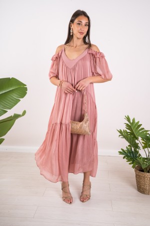 cendrillon Robe en robe de soie Cendrillon en robe de soie en soie