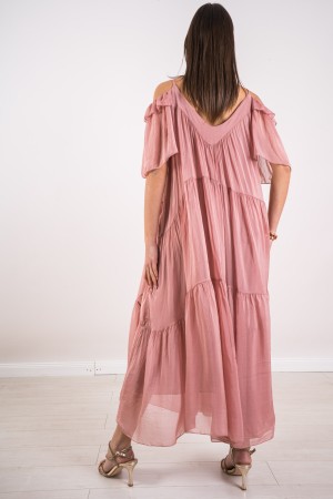 vestido de cenicienta en vestido de seda Cenicienta en vestido de seda en seda