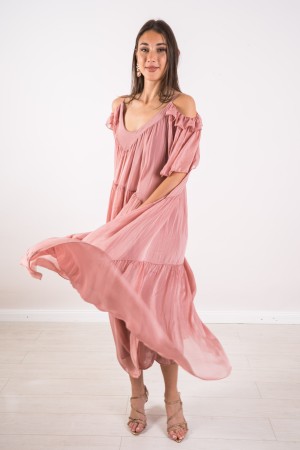 vestido de cenicienta en vestido de seda Cenicienta en vestido de seda en seda