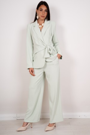 coordinato tailleur lisbona giacca e pantalone con fiocco  coordinato tailleur lisbona giacca e pantalone con fiocco  coordin...