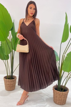 Robe violette robe violette plissée robe plissée pourpre plissée