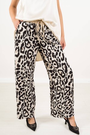 pantalones de Londres Leopard Fantasy con pantalones de oro de primavera London Fantasy Leopard con pantalones de primavera de o