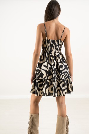 Elettra Dress with Animalier Fantasy Elettra Dress with Animalier Fantasy Elettra Dress with Animalier Fantasy