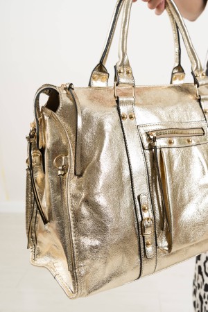 bag Big Star con detalles Bolsets y Zip Big Bag Star con detalles de bolsillos y bolsa de bolsa con sobresaltos con detalles TAS