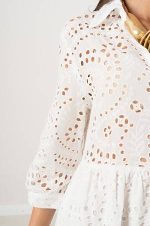 abito gelsomina in pizzo macrame over chemisier  abito gelsomina in pizzo macrame over chemisier  abito gelsomina in pizzo ma...
