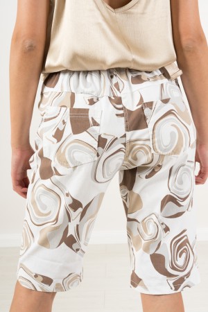 bermuda girella with geometric pattern and boundary bermuda girella with geometric pattern and bermuda girella with fantasy ...