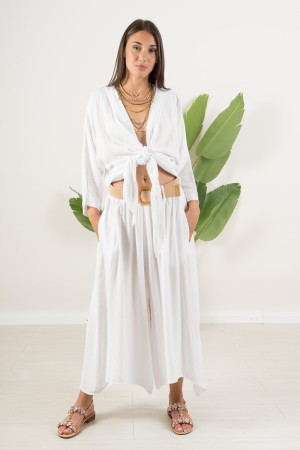 Completo Cuore con blusa modello kimono e pantalone Completo Cuore con blusa modello kimono e pantalone Completo Cuore con bl...