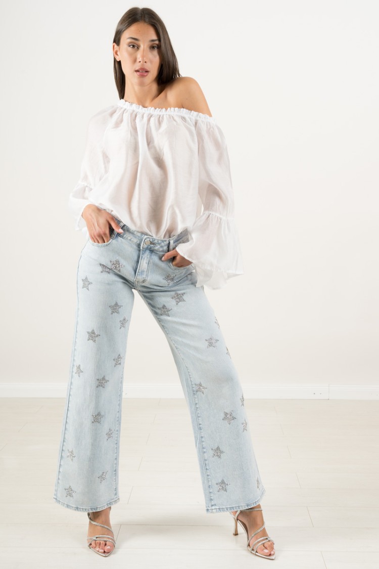 jeans stellina con stelle strass jeans stellina con stelle strass jeans stellina con stelle strass