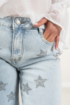 stellina jeans with stars rhinestone stellina jeans with stars rhinestone stellina jeans with rhinestone stars