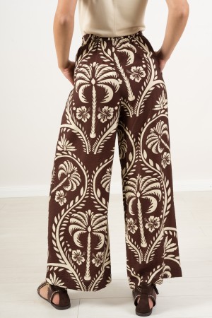 Pantalone Gilda con fantasia fiore Pantalone Gilda con fantasia fiore Pantalone Gilda con fantasia fiore