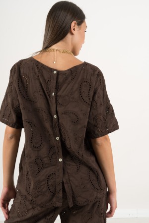 benny Blouse à Benny Blouse Macrames à Benny Blouse Macrame dans Macrame