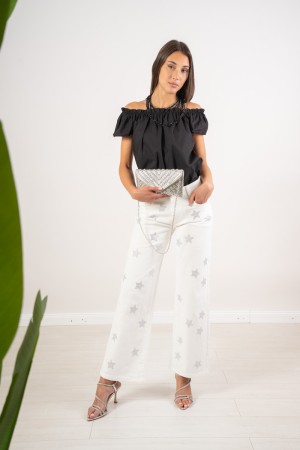 Jeans starlette con stelle strass Jeans starlette con stelle strass Jeans starlette con stelle strass