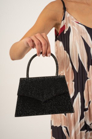 Giorgia Sac Petite forme de trapèze avec paillettes Giorgia Sac Petite forme de trapèze avec paillettes Giorgia Sac Pic ...