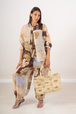 duchess shirt with fancy flowers seeds transparent Duchess shirt with fancy flowers semi transparent shirt Duchess Co ...