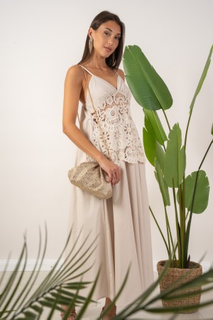 Golden dress with lace Golden dress with lace Golden dress with lace