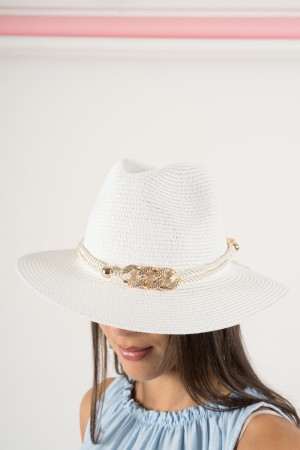 cappello cinzia con dettaglio laccetto a treccia e fibbie  cappello cinzia con dettaglio laccetto a treccia e fibbie  cappell...