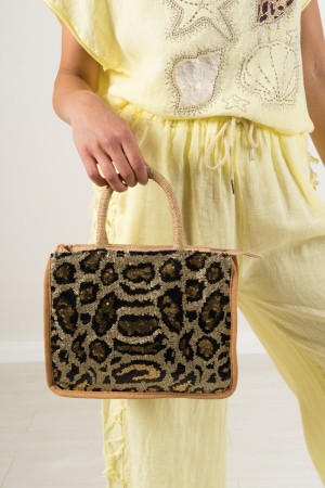 BORSA ELETTRA MODELLO PICCOLO CON FANTASIA LEOPARDATA E STRASS BORSA ELETTRA MODELLO PICCOLO CON FANTASIA LEOPARDATA E STRASS...