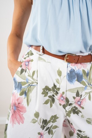 bermuda Sonnenblume mit fantastischen Blumen und Braun Binden Bermuda Sonnenblume mit Fantasy-Blumen und gebräuntem Braun BERMUD