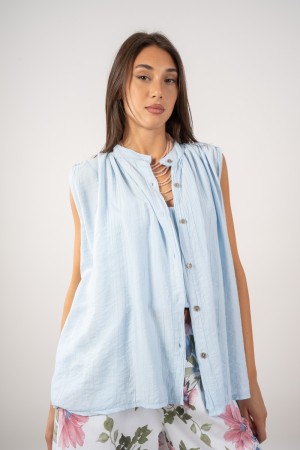 camicia elodie con bottoncini tinta unita camicia elodie con bottoncini tinta unita camicia elodie con bottoncini tinta unita