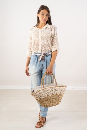 camicia olivia con pizzo lavorato camicia olivia con pizzo lavorato camicia olivia con pizzo lavorato