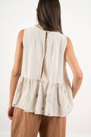 milla tank top with decorations and jumps on the bottom. Milla tank top with decorations and jumps on the bottom. Milla tank top