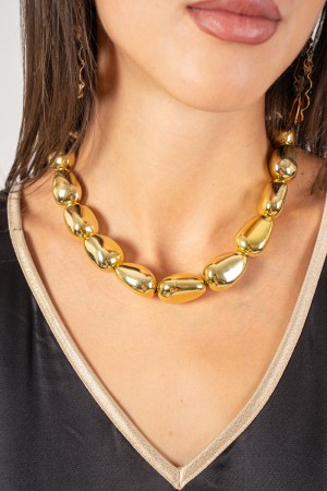 NOEMI NECKLACE WITH DROP STONES NECKLACE NOEMI WITH DROP STONES NECKLACE NOEMI WITH DROP STONES
