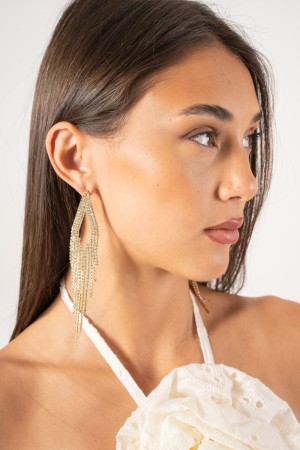 boucles d'oreilles Rombo Cascade Rhouse Rhiner Boucles d'oreilles Cascade Strass Rhiner Boucles d'oreilles Strass Chutes De Stra
