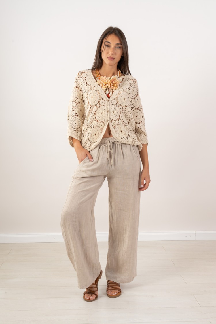 silvia Leinenhose Silvia Hosen in Leinen Silvia Hosen in Leinen