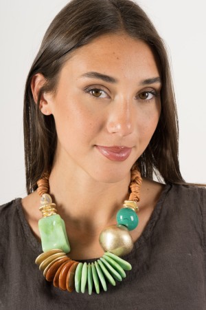 collana benny con maxi pietre  collana benny con maxi pietre  collana benny con maxi pietre