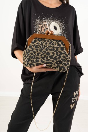 kupplungsbeutel Animalier Verschluss Kupplung Holz Kupplung Bag Nucia Animalier Verschluss Kupplung Holz Kupplungstasche Nuberia