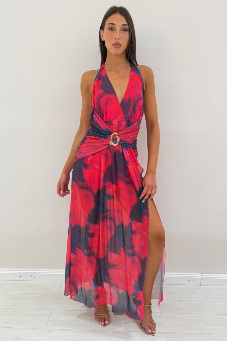 Long Aurora Dress with Jewel Detail Long Aurora Dress with Jewel Detail Long Aurora Dress with Jewel Detail