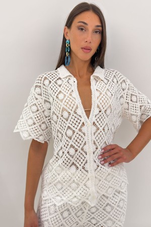 Coordinato Malaga in pizzo crochet  Coordinato Malaga in pizzo crochet  Coordinato Malaga in pizzo crochet