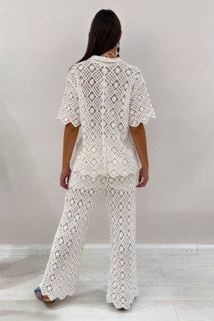 Coordinato Malaga in pizzo crochet  Coordinato Malaga in pizzo crochet  Coordinato Malaga in pizzo crochet