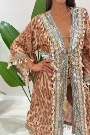 Cardigan Valeria lungo modello caftano Cardigan Valeria lungo modello caftano Cardigan Valeria lungo modello caftano