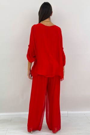 Isabel-koordinierte Hosen und Blusa-koordinierte Isabel-Hose und Blusa koordinierte Isabel Pantalone und Bluse