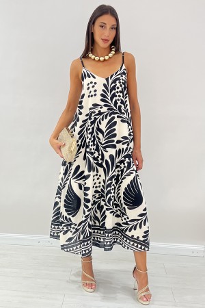 Alix long dress with white and black botanical fantasy long alix dress with white and black botanical fantasy long dress alix co
