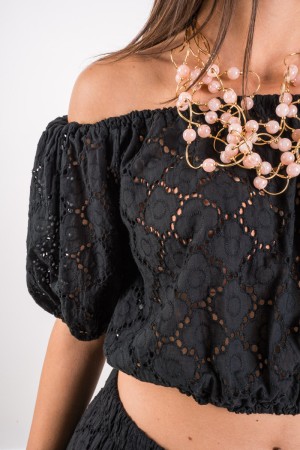 Top Globloon Sunflower Macramé Top Globo Girasol Top Macramé Top Globloon Sunflower Top pero ...