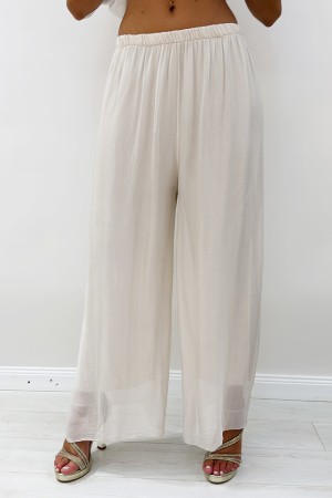Pantalone Meli in seta Pantalone Meli in seta Pantalone Meli in seta