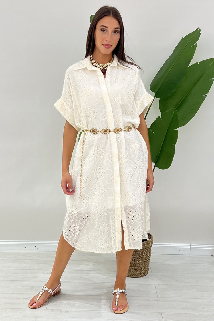Long Dress Illy Lace Shirt Crochet Perforated Long Dress Illy Shirt Lace Crochet Perforated Long Dress Ill ... \ t.